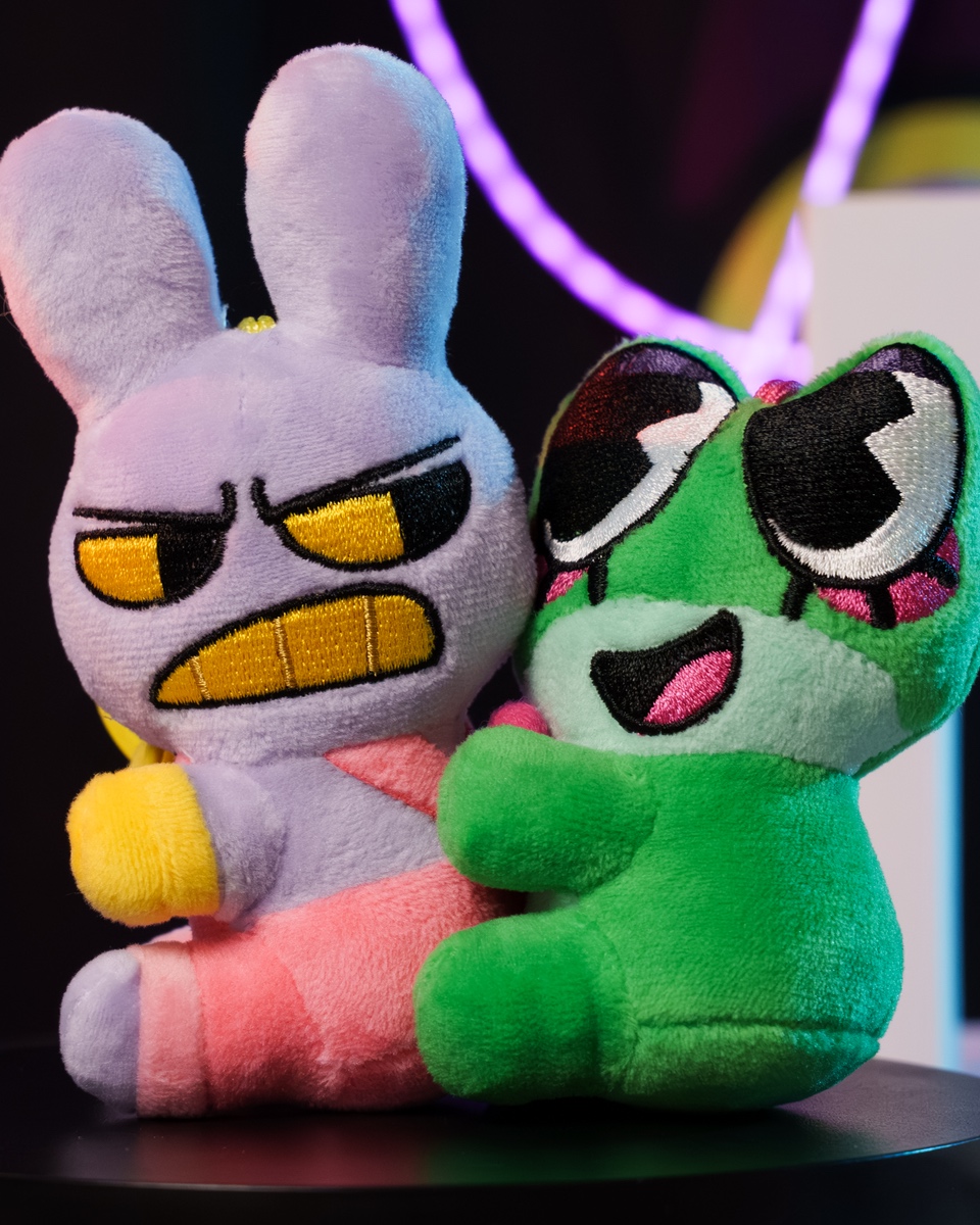 Chaveiro Jax e Ribbit